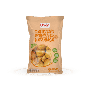 galletas lonchera integral sabor naranja 42g
